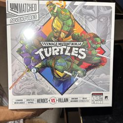 Unmatched Adventures TMNT Games Cards 
