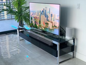 CITY FURNITURE TV STAND for $50