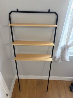Over toilet bathroom storage