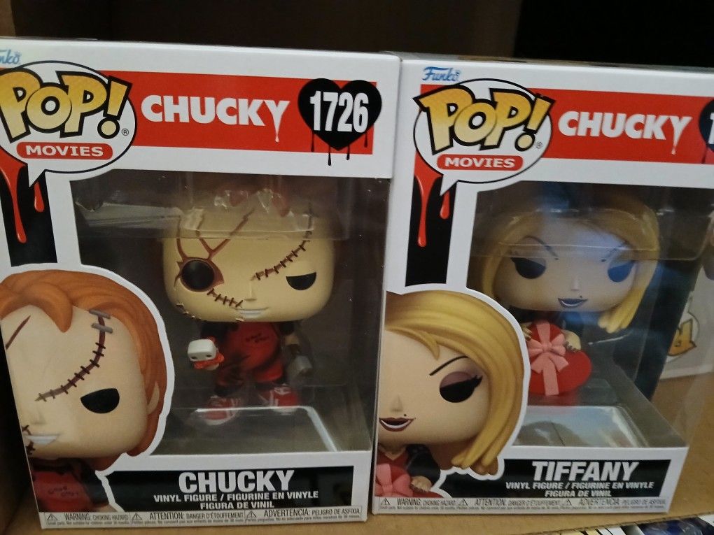 Funko Pop Pairs Chuck And Tiffany