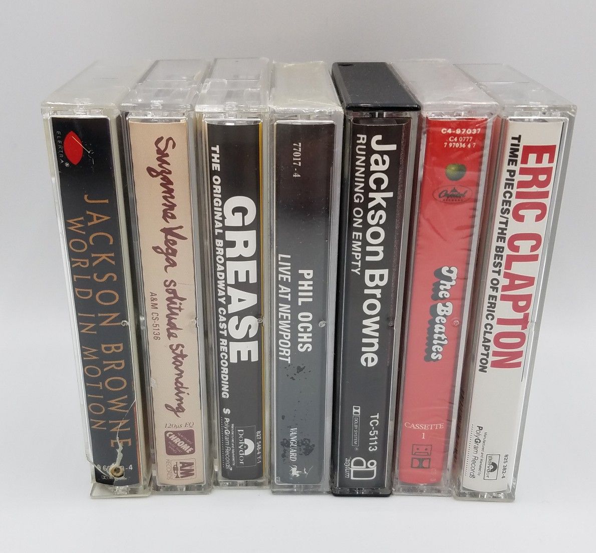 Audio Cassette Tape Classic Rock Lot of 7