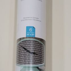 Cricut Red And Black Pattern Removable Sticker 