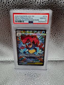 Mega feraligatr Ascended heroes Psa 10