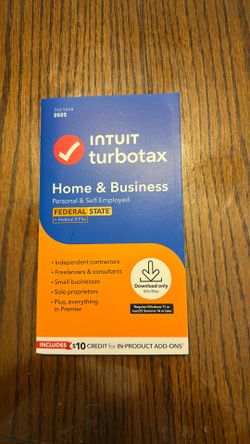 2025 Turbo Tax Home & Business