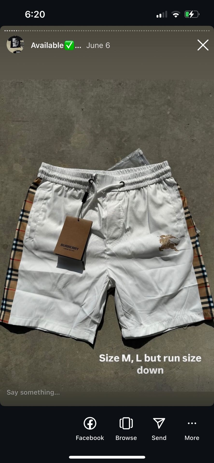Burberry Shorts