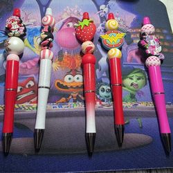Pens different prices $ 5, 15
