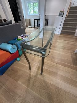 Console table glass