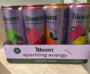 Bloom Sparkling Energy Drink Variety Pack