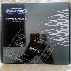 Concept Bass Driver Epic Center Brand New In The Box 