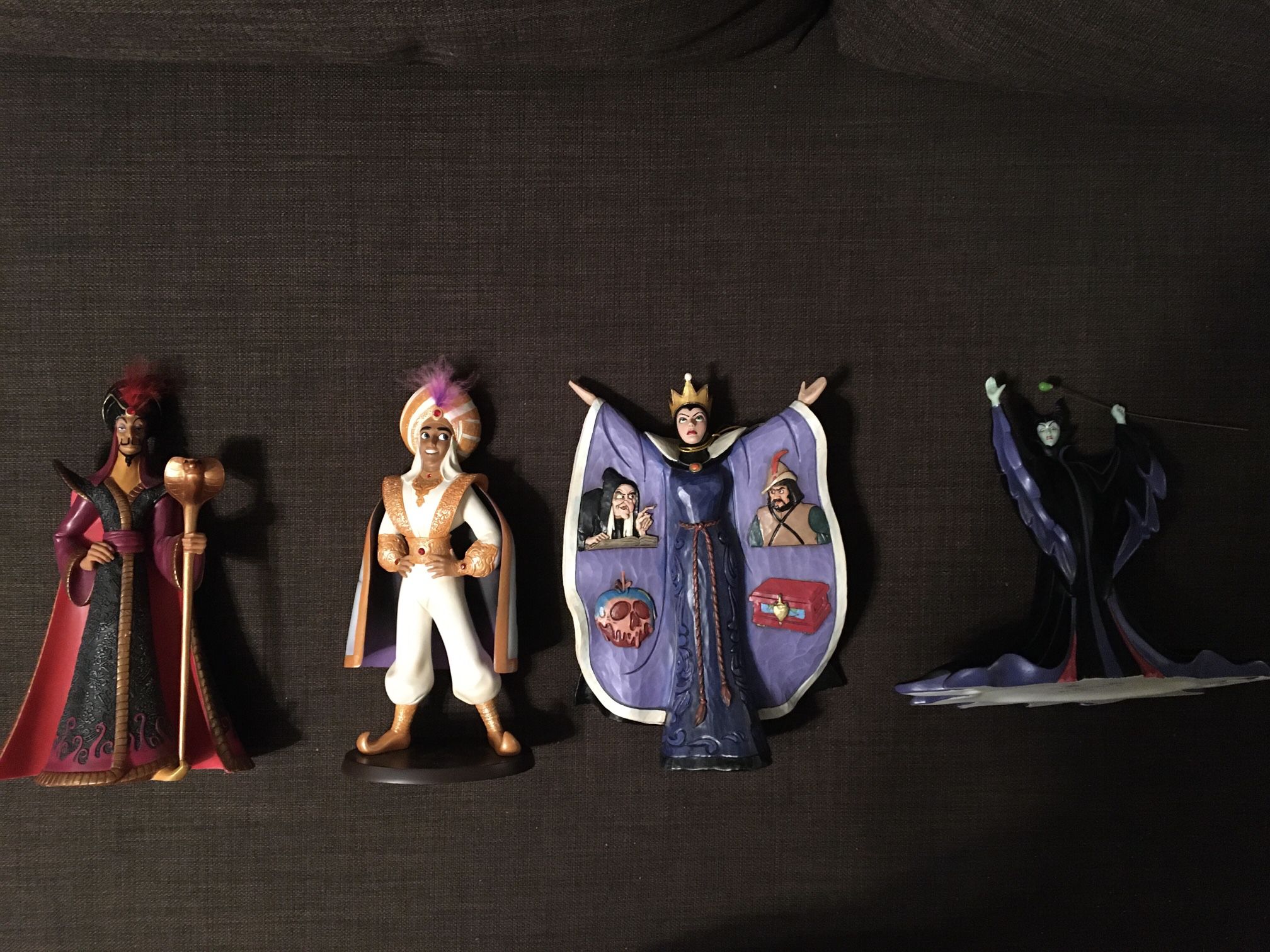 Disney Showcase Collection Set Of 4 Figurines