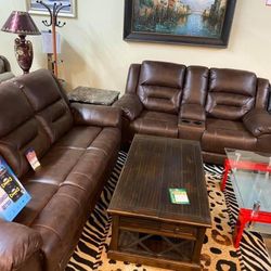 Reclining Sofa Or Love Seat In Stock $799 Each Your Choice 