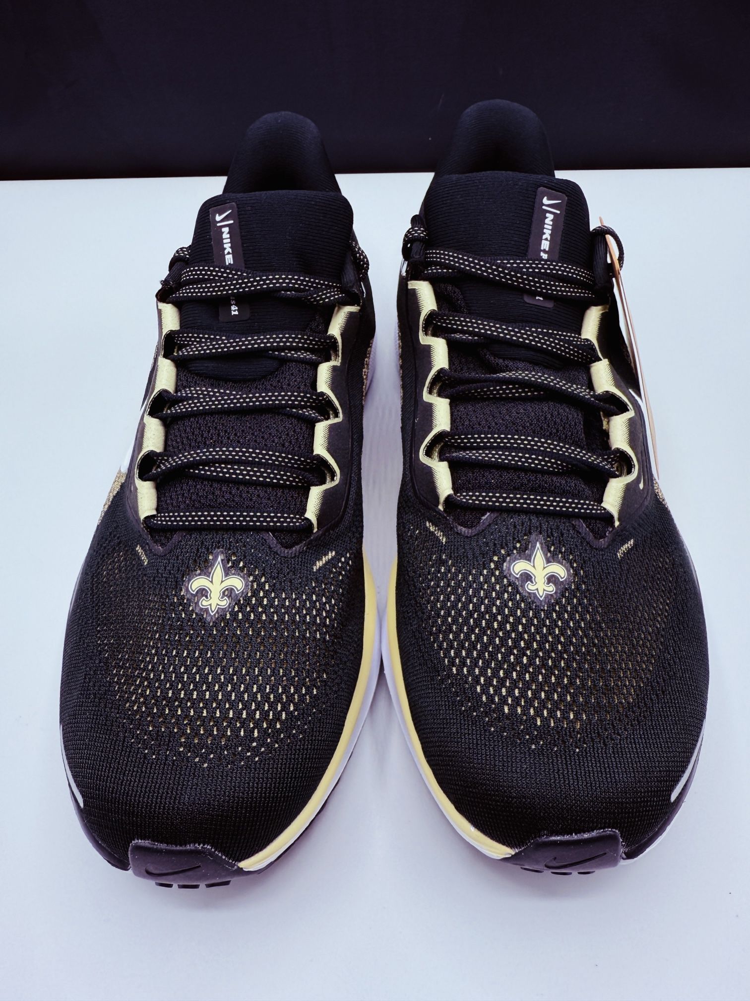 Nike Air Zoom Pegasus 41 NFL New Orleans Saints Running Shoes FZ5095 001 Size 11