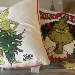 Grinch Pillows