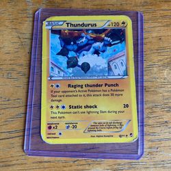 Thundurus Pokémon Card