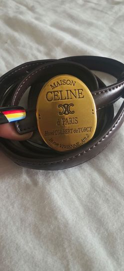 Celine Belt Brown sz 108 cm