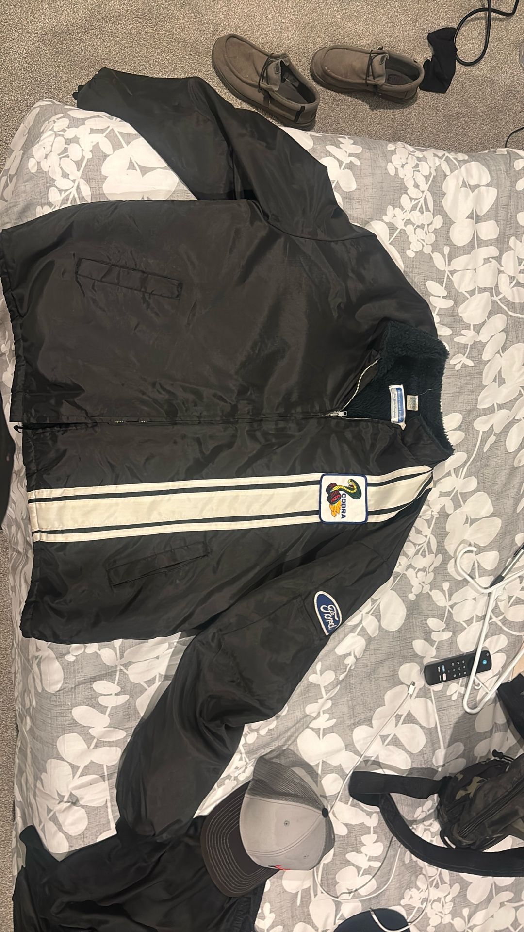Vintage Ford Cobra Mustang Bomber Jacket