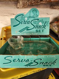 Vintage Snack Set