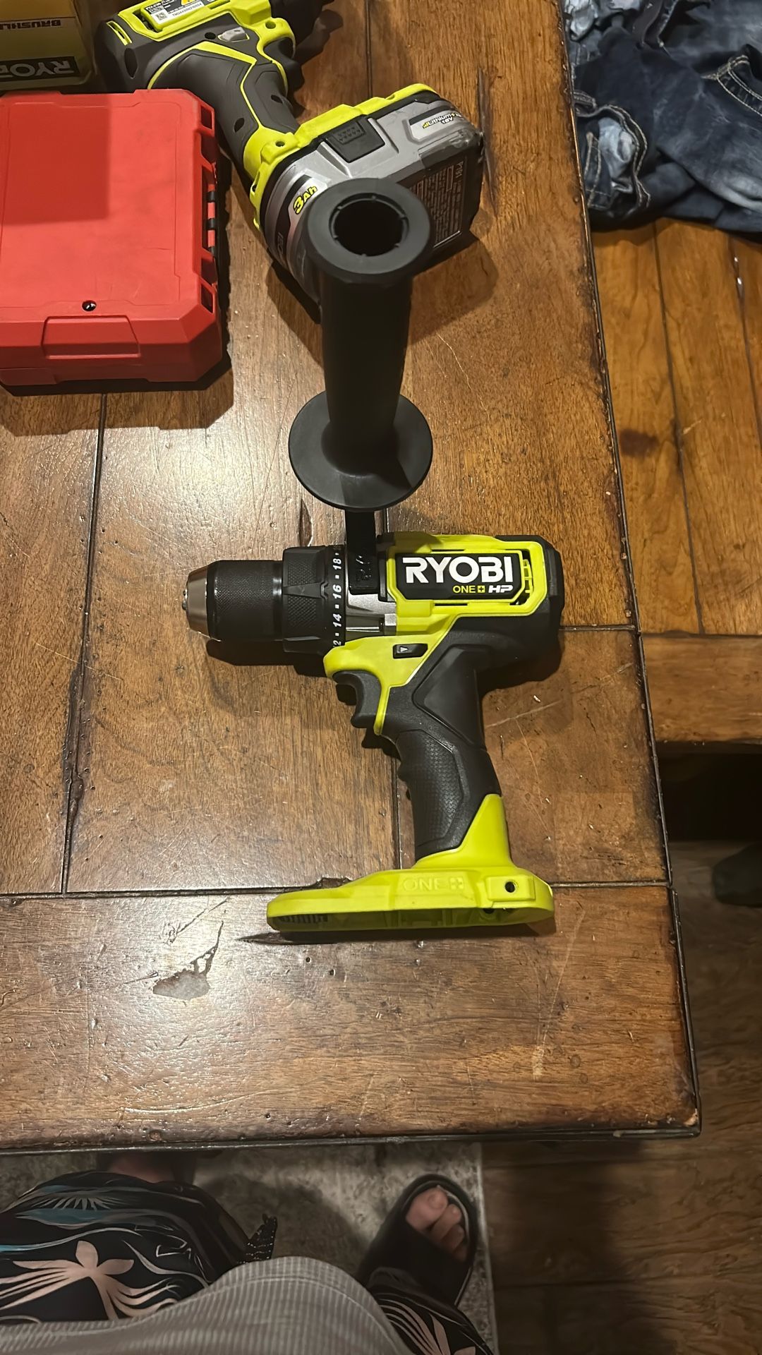 Ryobi Drill With Hammer Option