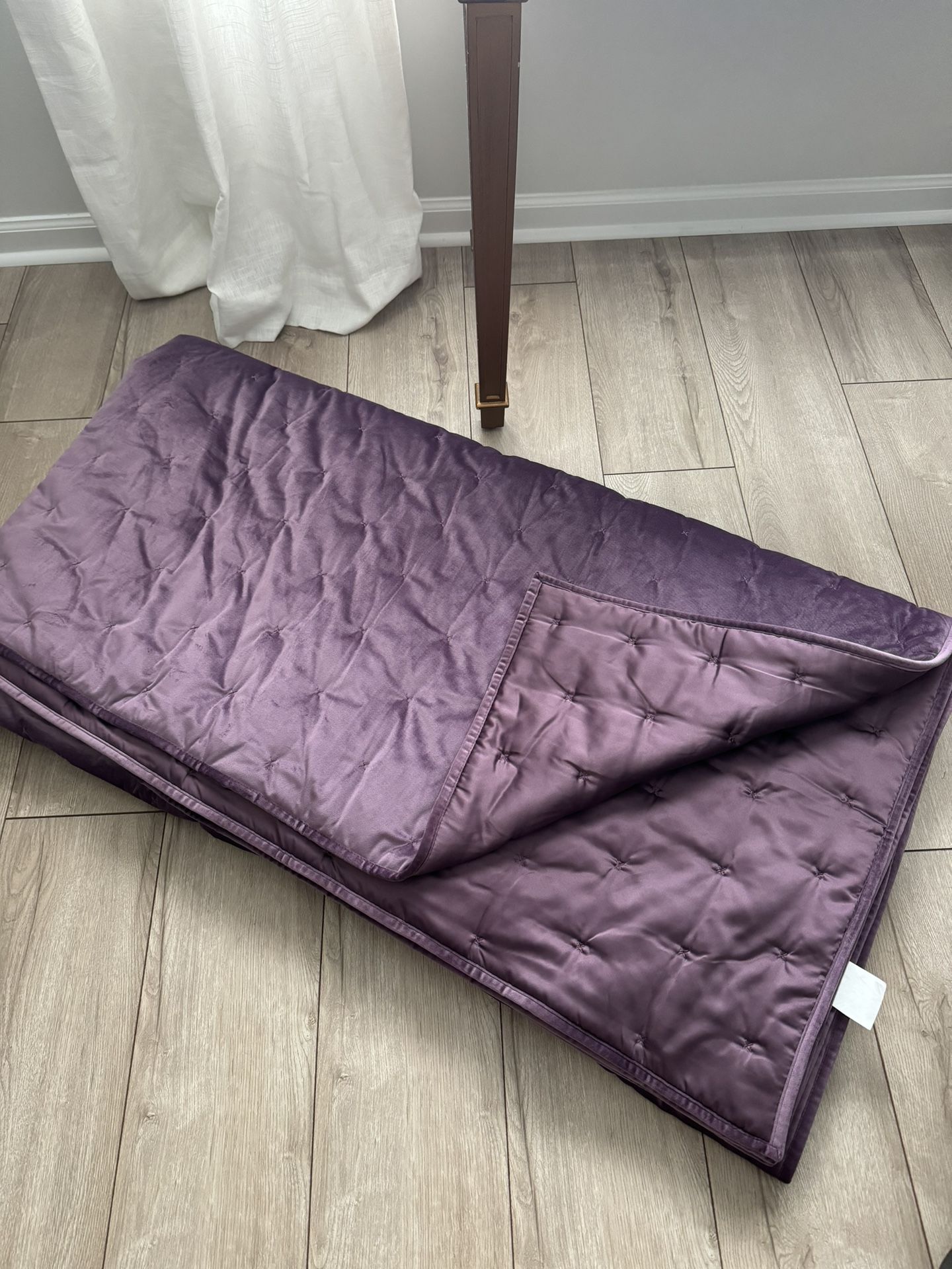 Reversible Velvet King Quilt