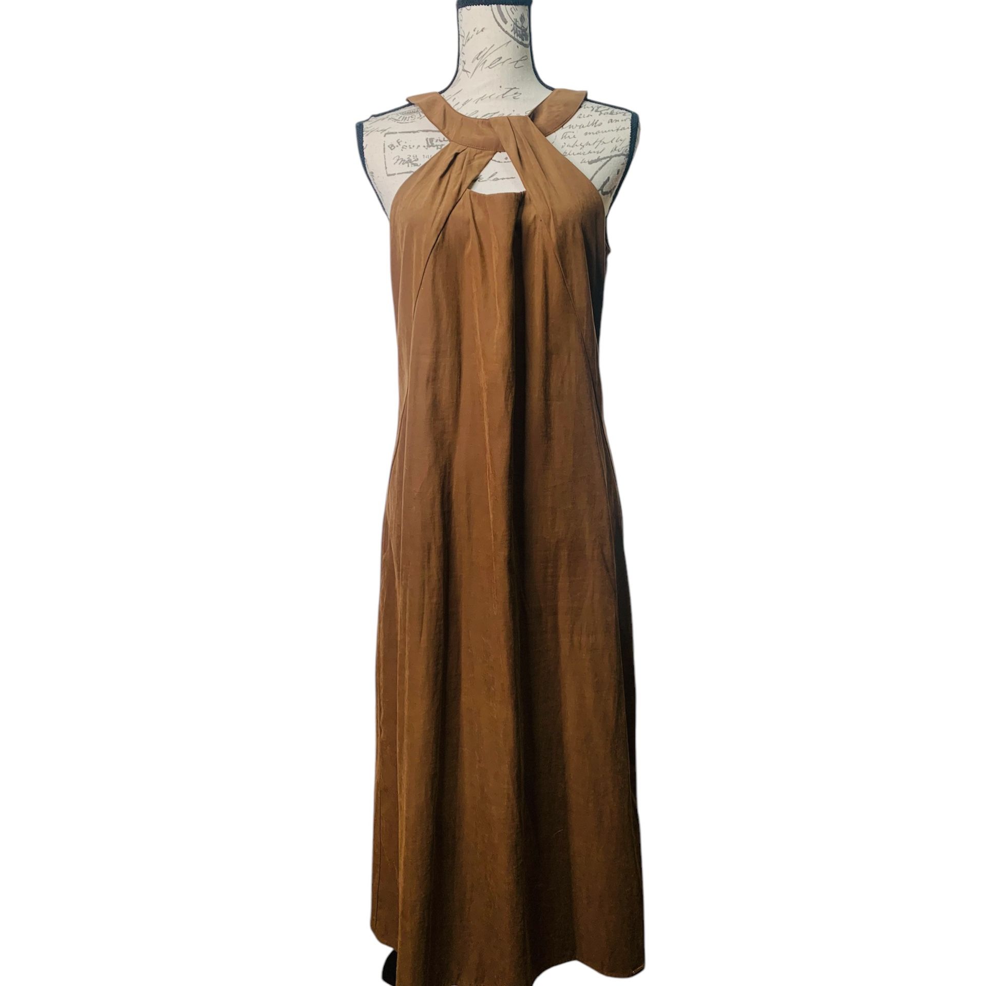 Stylish Women’s Brown Maxi Dress