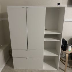 Like New Children’s IKEA Wardrobe Closet White 