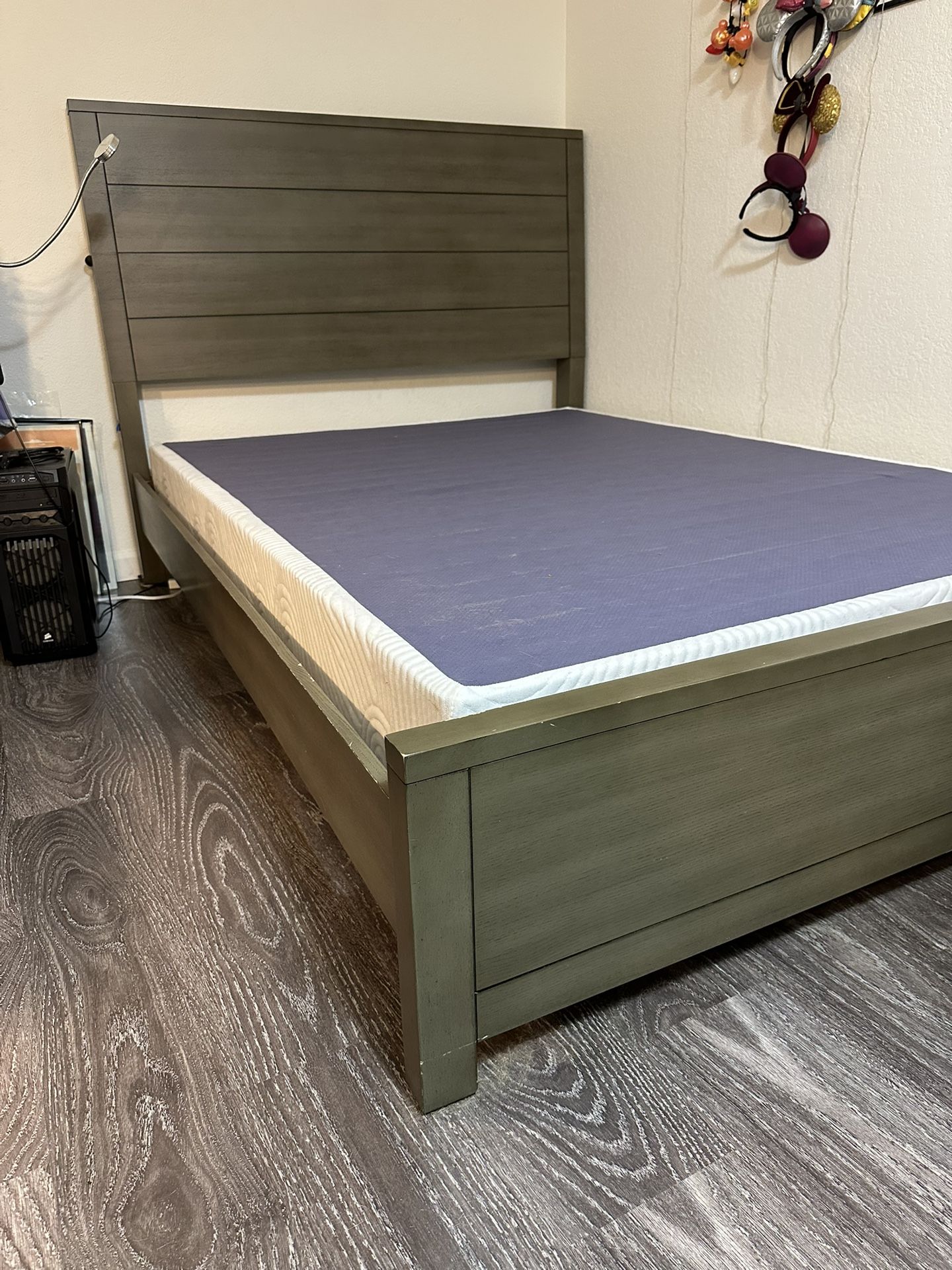 Full Size Bed Frame With Box Spring