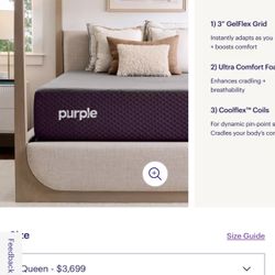 Purple Mattress Hybrid Queen