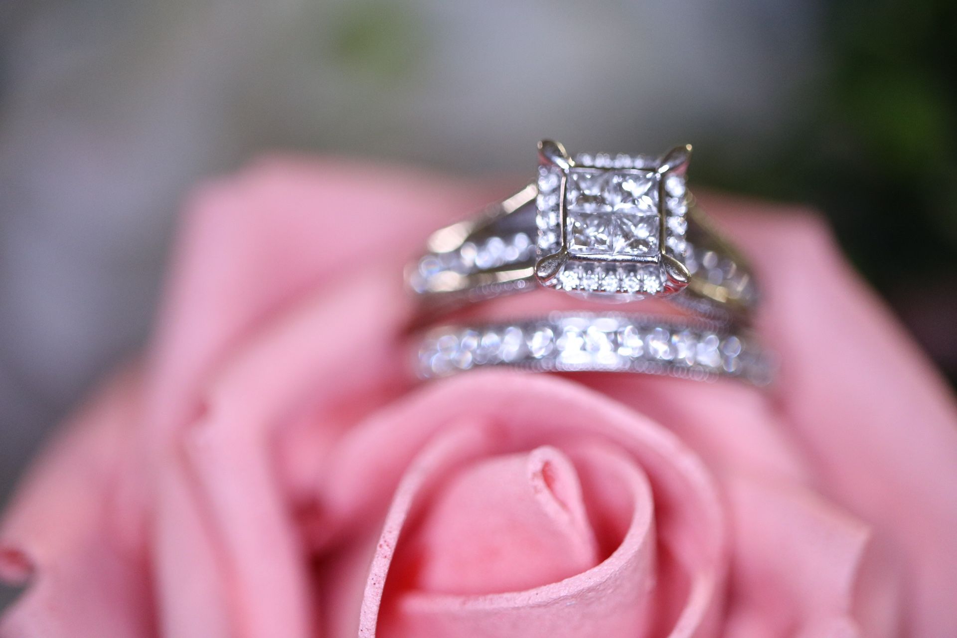 14k Wedding Set