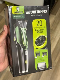 SHPAVVER Vacuum Beard Trimmer ZKS-001 Rechargeable