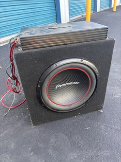 Pioneer/Jensen Subwoofer kit