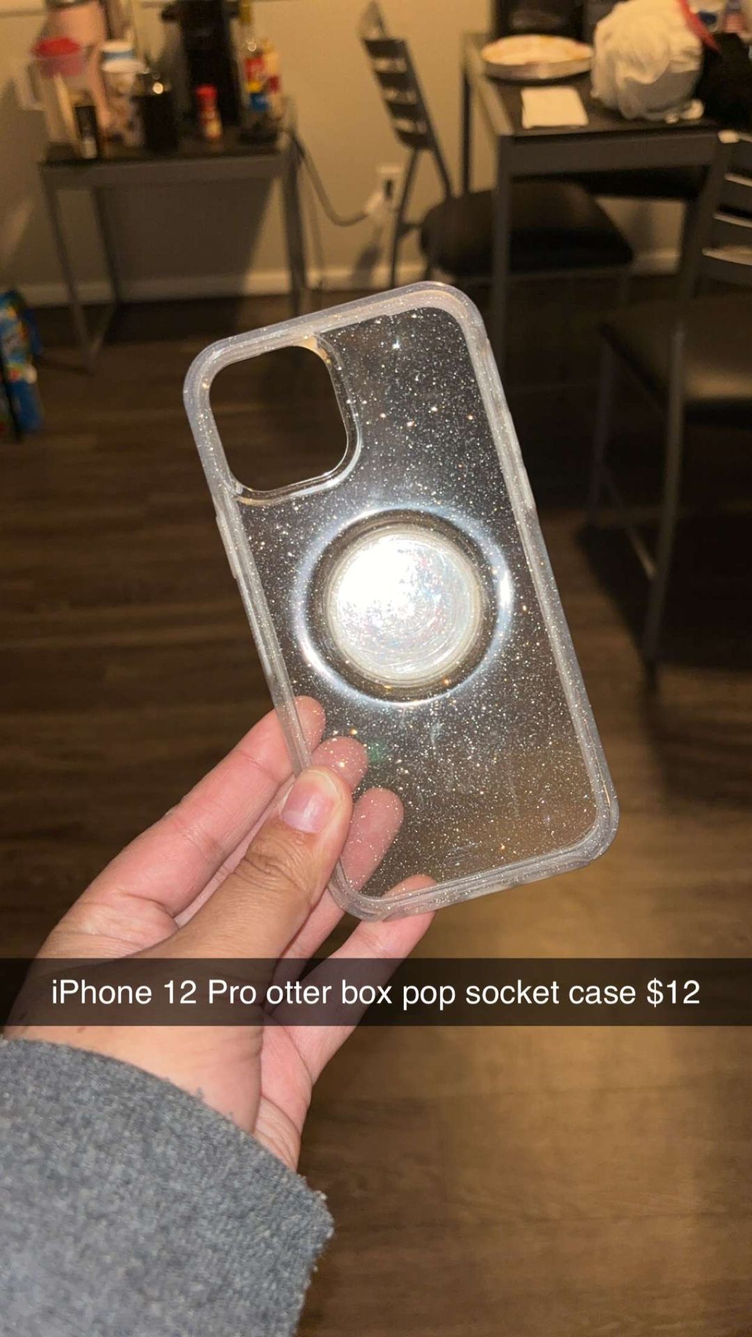 iPhone 12 Pro Otterbox With Pop socket Phone Case