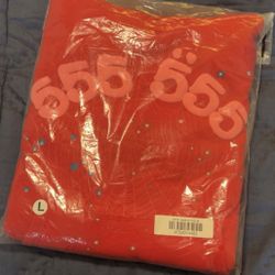 red spider hoodie size medium