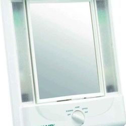 Conair Lighted Mirror, Make Up Mirror Magnifying and Regular 4 Settings Vintage