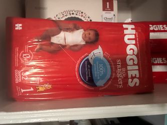 Huggies Little Snugglers Size 1 Diapers 32 Count