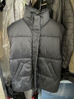 Abercrombie Black Puffer Vest Women Xxs