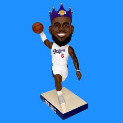 Lebron James Dodgers Bobblehead