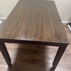 Living Space Sturdy Dining Table 
