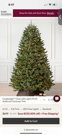 Artificial Christmas Tree - Balsam Hill