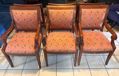 Set of 6 St. Timothy Chair Co. Dining Chairs - Perfect Upholstery Project