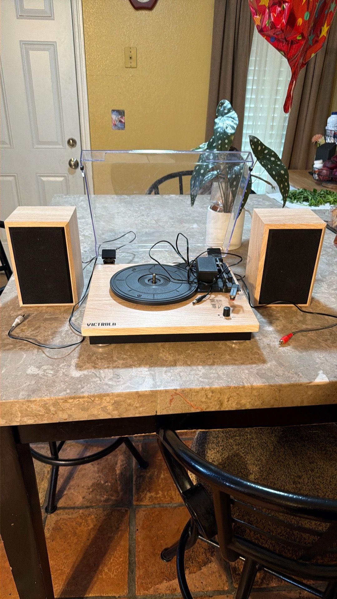 Victrola Montauk Bluetooth Turntable System with Bookshelf Speakers