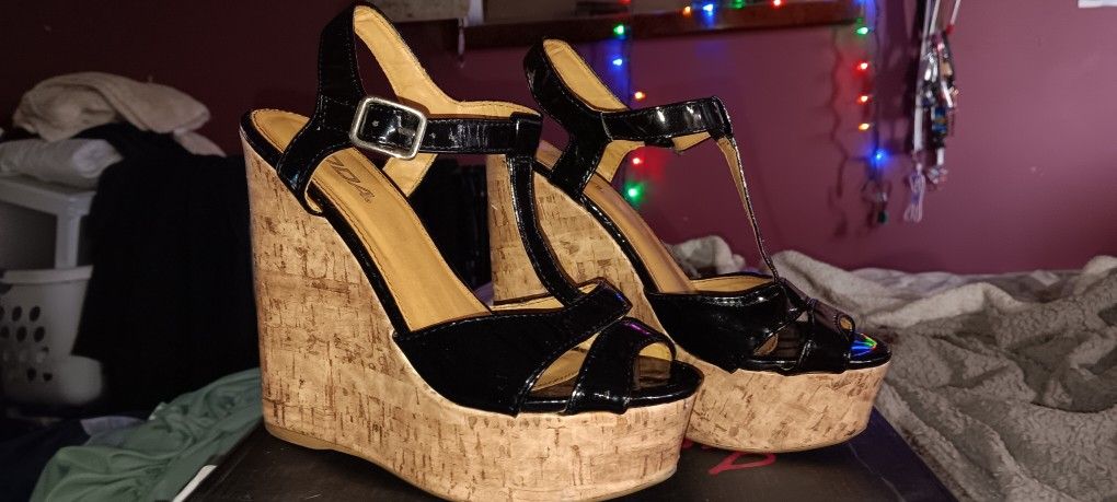 Soda Wedge Heel