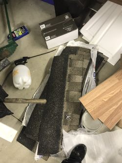 Extra roofing shingles(I have extra roofing nails too, not many)