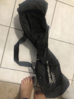 Hoover board with case