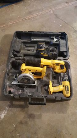 DeWalt 18volt 3 piece tool set