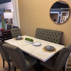 6 Pcs Dining Set PROMO PRICE $1499+tax