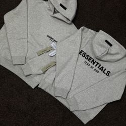 Light Oat Essentials Hoodie