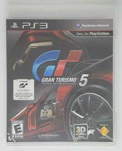 Gran Turismo 5 (Sony PlayStation 3, 2010) PS3 Video Game