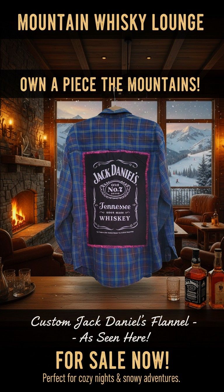 CUSTOM JACK DANIELS FLANNEL