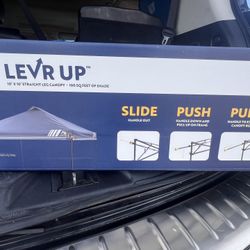 New- Canopy LevrUp 10x10 Portable