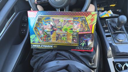 Mega Zygarde Box with 2 Phanstmal Flames packs ! $80 at game stop